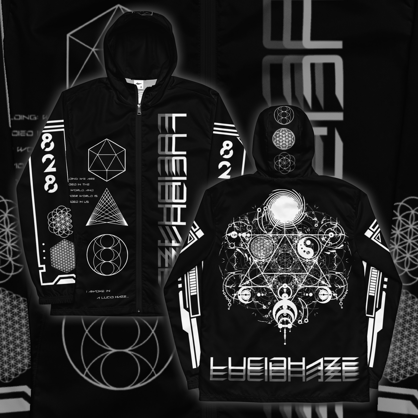 LUCIDHAZE | Windbreaker