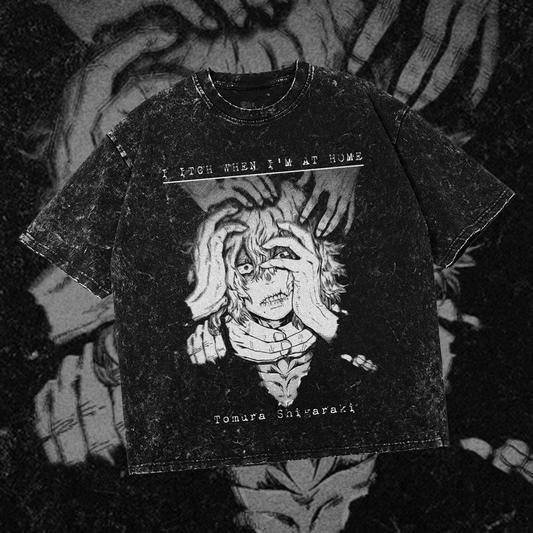 ITCH | Tomura Shigaraki | Gothic Oversized Shirt