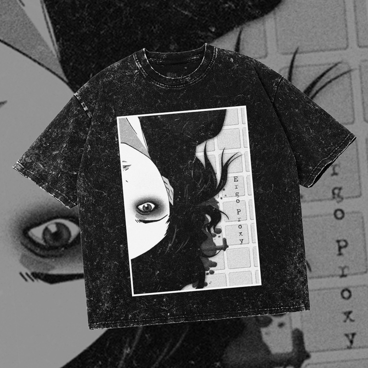 Re-l Mayer | Retro Anime Fan | Oversized Gothic Shirt