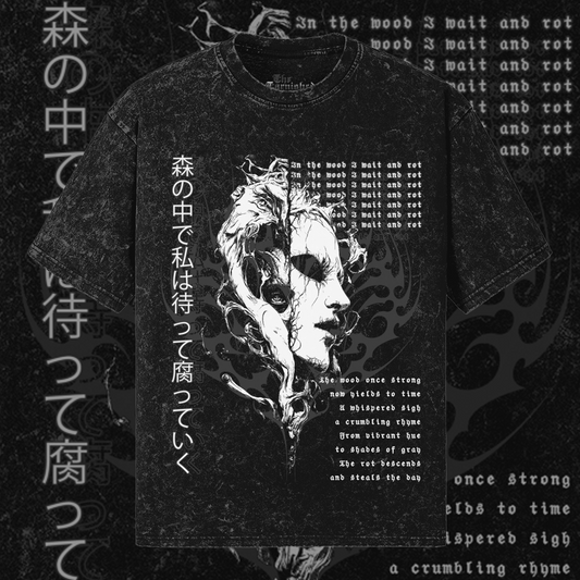 WOOD ROT | Gothic Oversized Shirt