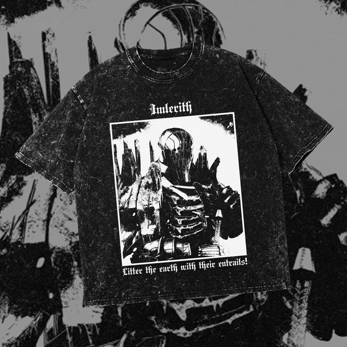 Imlerith | Geralt Of Rivia | Oversized Gothic Game Shirt