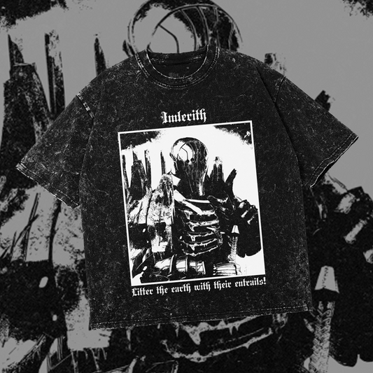 Imlerith | Geralt Of Rivia | Oversized Gothic Game Shirt