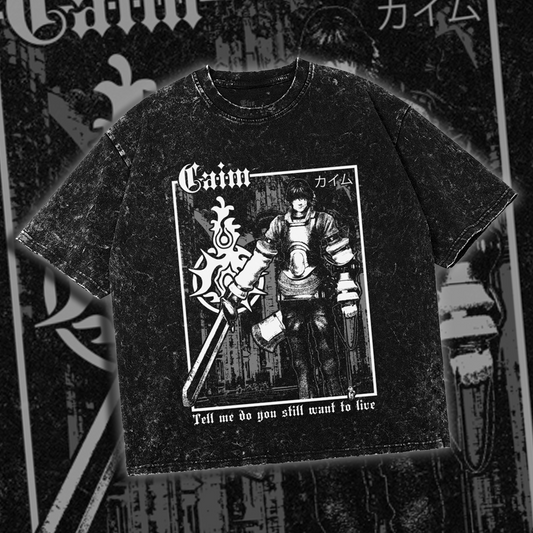 Caim | Drag-on Dragoon | Gothic Oversized Shirt