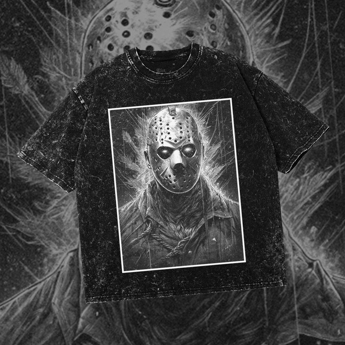 Jason | Retro Horror Cinema Fan | Oversized Gothic Shirt