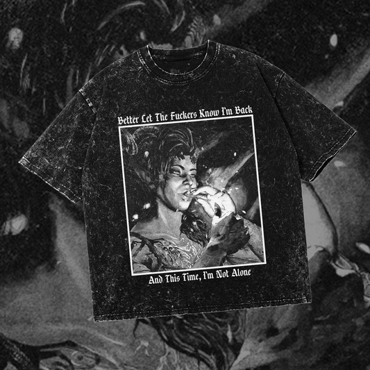 I'm Back | Karlach | Oversized Gothic Game Shirt